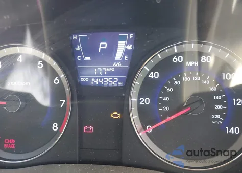 2013 Hyundai Accent Gls из США, поврежденный, VIN KMHCU4AE7DU583275